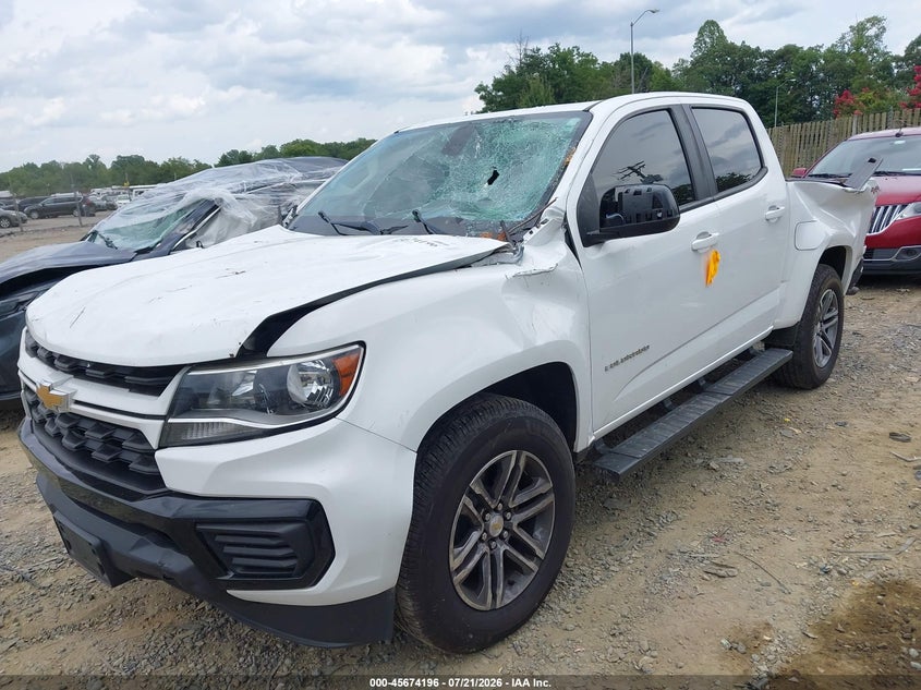 2021 Chevrolet Colorado 4Wd Short Box Wt VIN: 1GCGTBEN9M1293614 Lot: 45674196