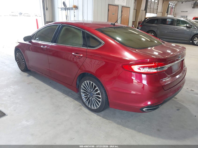 2017 FORD FUSION auction photo 3