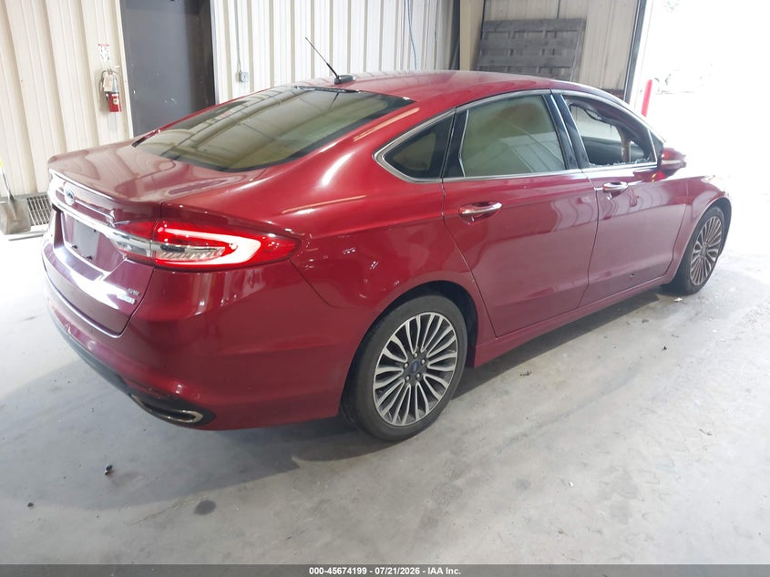2017 FORD FUSION auction photo 4