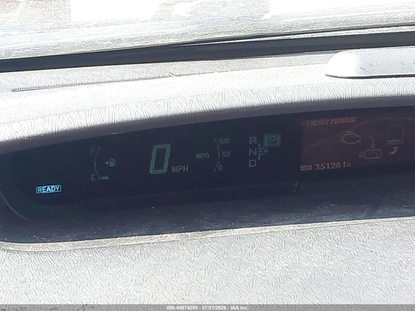 2012 Toyota Prius Two VIN: JTDKN3DU0C5380053 Lot: 45674200