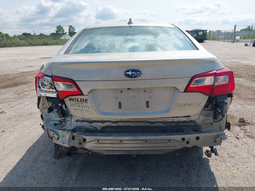 2019 Subaru Legacy 2.5I Limited VIN: 4S3BNAN68K3030104 Lot: 45674202