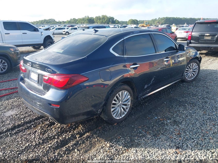 2016 Infiniti Q70L 3.7X VIN: JN1BY1PR6GM720937 Lot: 45674210