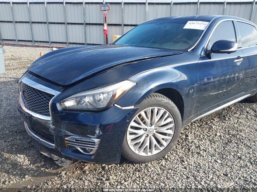 2016 Infiniti Q70L 3.7X VIN: JN1BY1PR6GM720937 Lot: 45674210