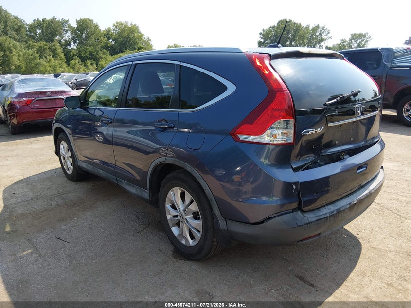 2012 Honda Cr-V Ex-L VIN: JHLRM3H79CC010062 Lot: 45674211