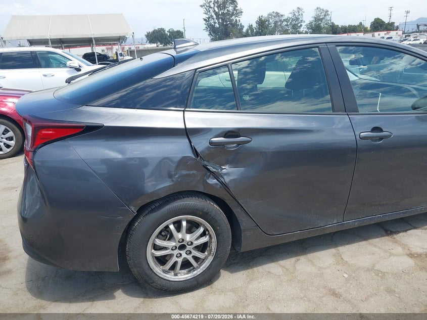 2022 Toyota Prius Le VIN: JTDKAMFU7N3156923 Lot: 45674219