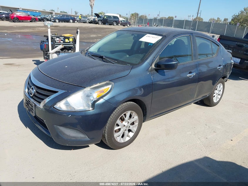 Vin: 3n1cn7ap7fl802966, lot: 46172827, nissan versa 1.6 sv 20152