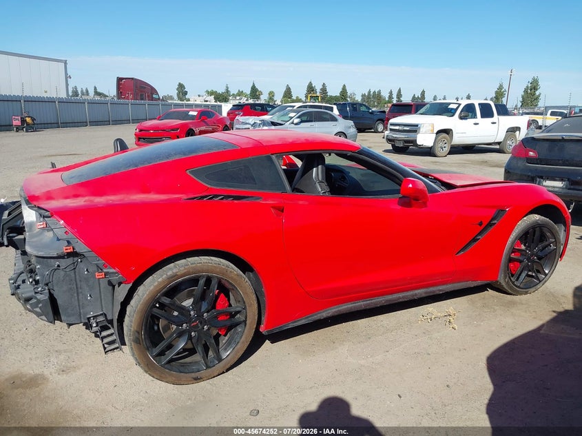 2018 Chevrolet Corvette Stingray VIN: 1G1YB2D70J5101570 Lot: 45674252