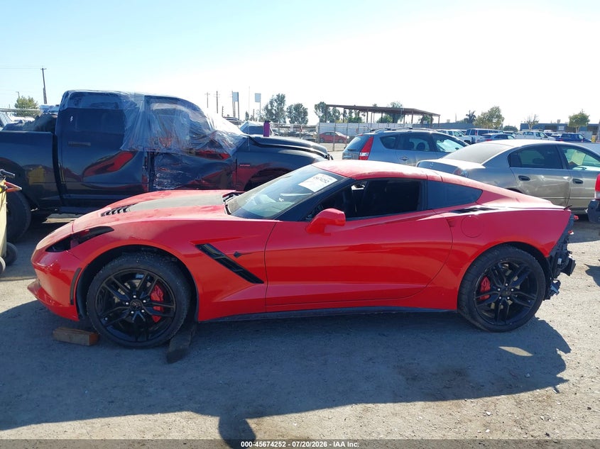 2018 Chevrolet Corvette Stingray VIN: 1G1YB2D70J5101570 Lot: 45674252