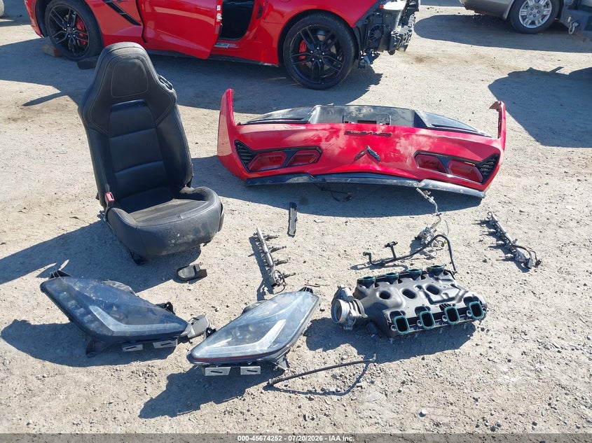 2018 Chevrolet Corvette Stingray VIN: 1G1YB2D70J5101570 Lot: 45674252