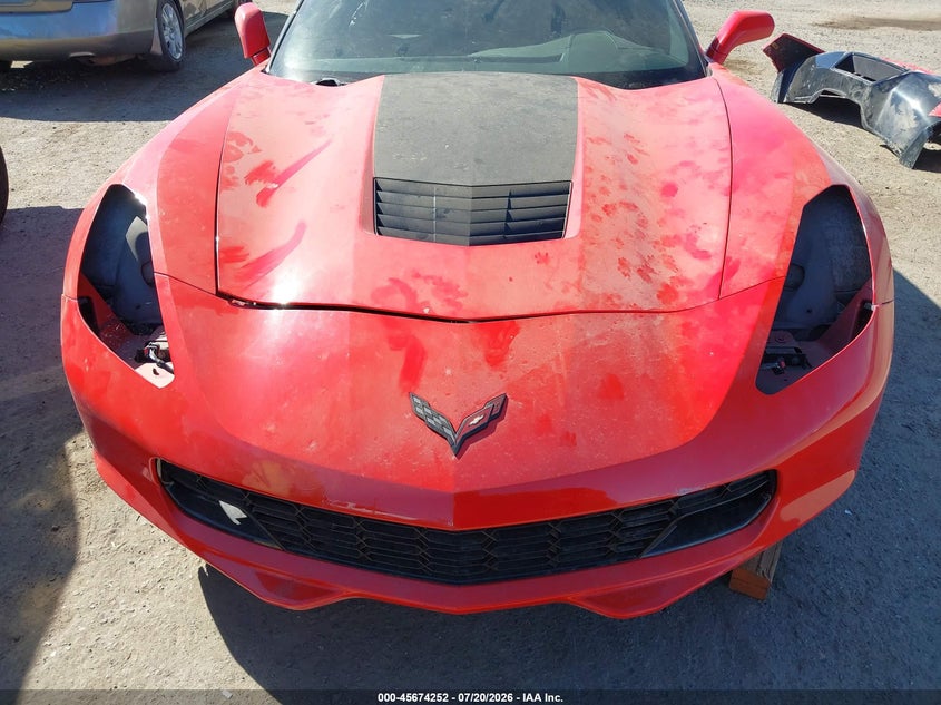 2018 Chevrolet Corvette Stingray VIN: 1G1YB2D70J5101570 Lot: 45674252