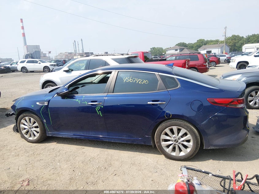 2018 Kia Optima S VIN: 5XXGT4L36JG188848 Lot: 45674270