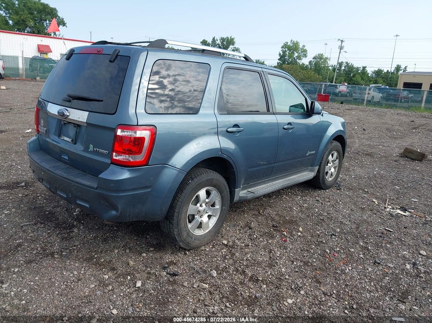 Vin: 1fmcu5k32cka13035, lot: 46172885, ford escape hybrid limited 20124