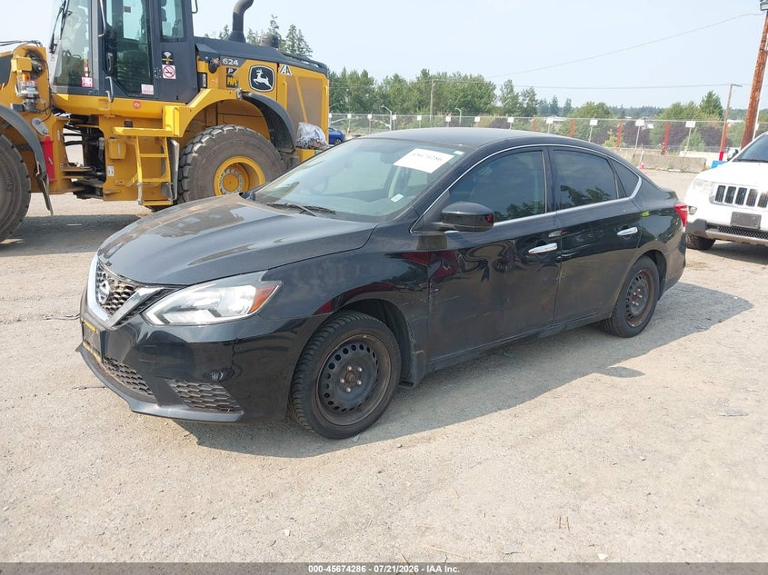 2017 NISSAN SENTRA auction photo 2