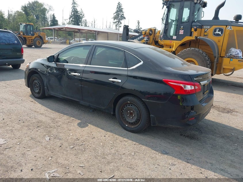 2017 NISSAN SENTRA auction photo 3