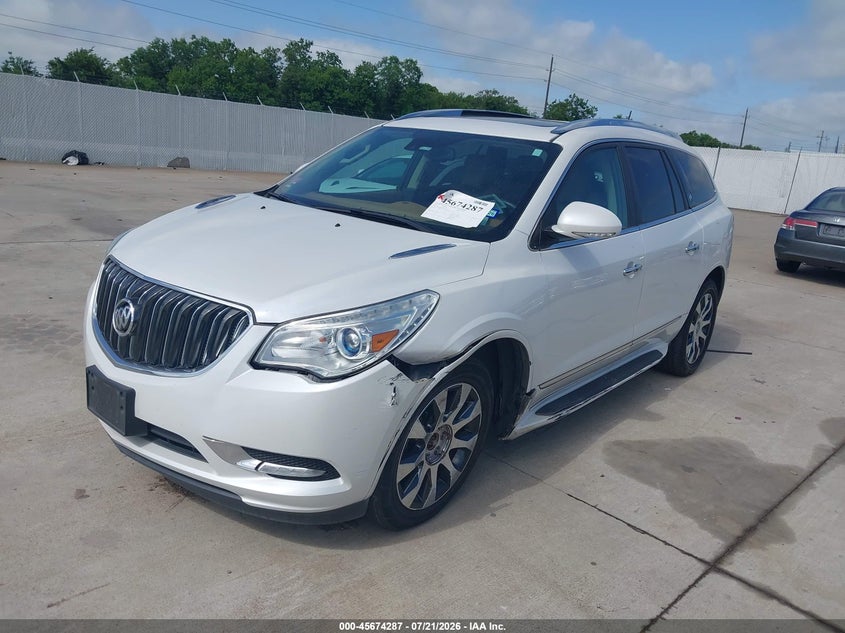 Vin: 5gakrbkd8hj342670, lot: 46172887, buick enclave leather 20172