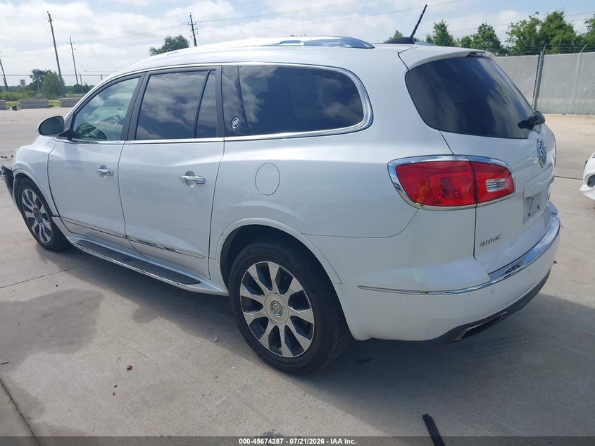 Vin: 5gakrbkd8hj342670, lot: 46172887, buick enclave leather 20173