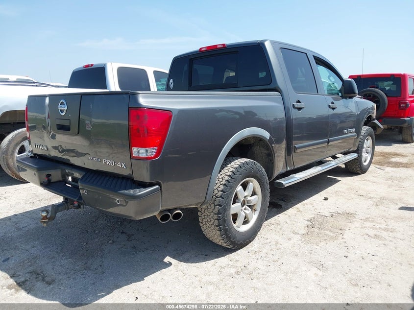 Vin: 1n6ba0ec1cn331036, lot: 46172898, nissan titan pro-4x 20124