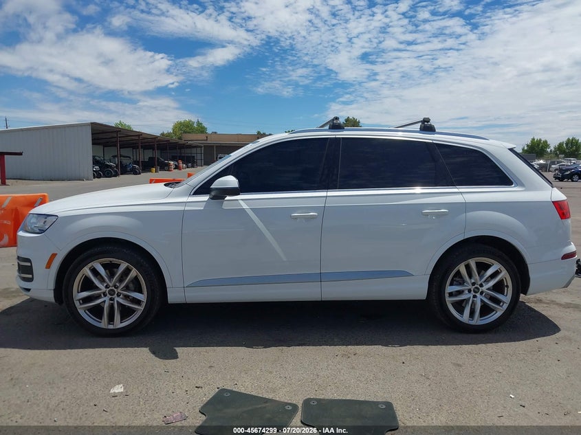 2018 Audi Q7 3.0T Premium VIN: WA1VAAF73JD054250 Lot: 45674299