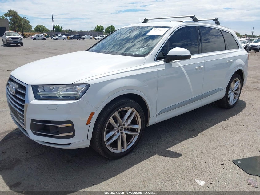 Vin: wa1vaaf73jd054250, lot: 46172899, audi q7 3.0t premium 20182