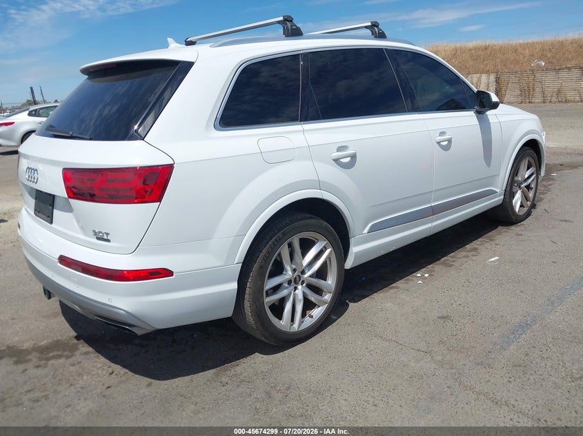 Vin: wa1vaaf73jd054250, lot: 46172899, audi q7 3.0t premium 20184