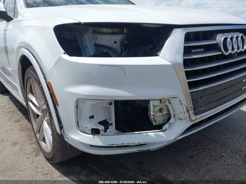 2018 Audi Q7 3.0T Premium VIN: WA1VAAF73JD054250 Lot: 45674299