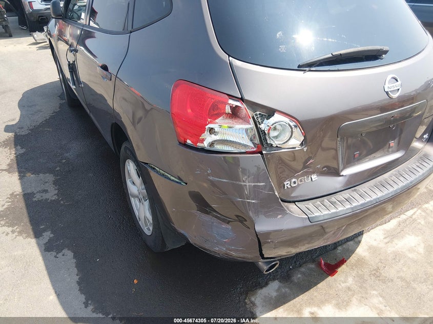 2009 Nissan Rogue Sl VIN: JN8AS58T09W048137 Lot: 45674305