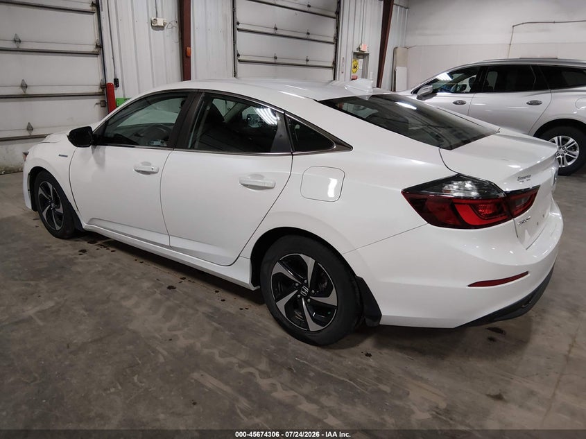 Vin: 19xze4f55me003962, lot: 46172906, honda insight ex 20213