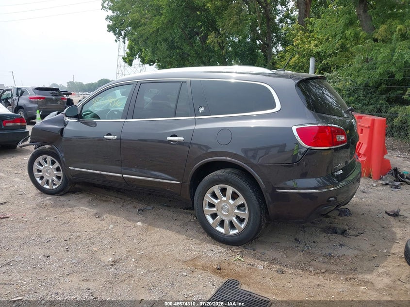 Vin: 5gakrbkd7fj347288, lot: 46172910, buick enclave leather 20153