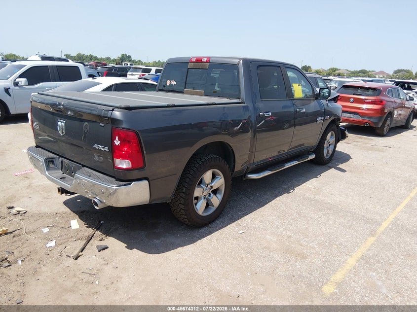 Vin: 3c6rr7lt8gg136353, lot: 46172912, ram 1500 big horn 20164
