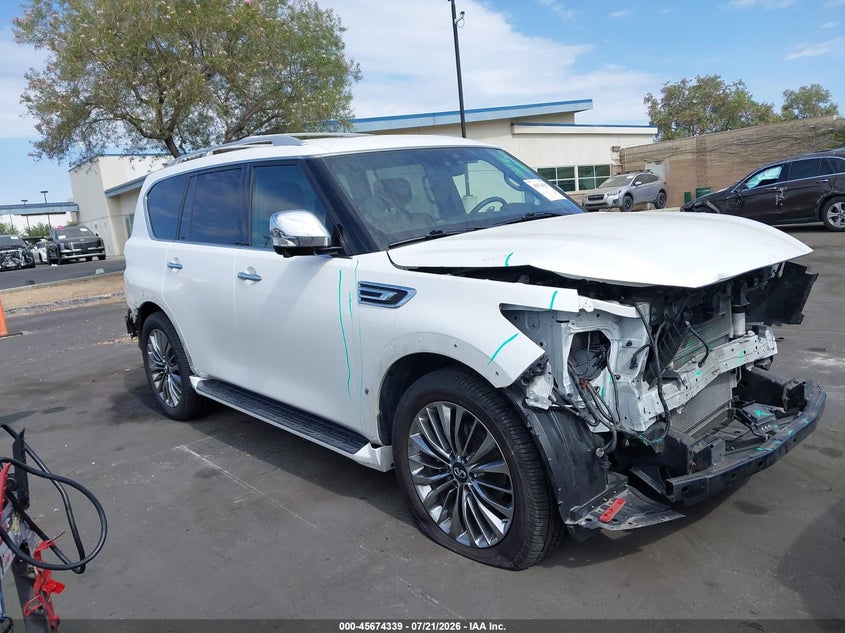 2021 Infiniti Qx80 Sensory Awd VIN: JN8AZ2BC5M9475856 Lot: 45674339