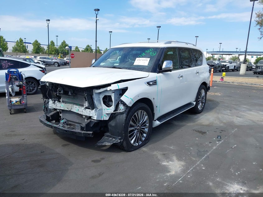 Vin: jn8az2bc5m9475856, lot: 46172939, infiniti qx80 sensory awd 20212