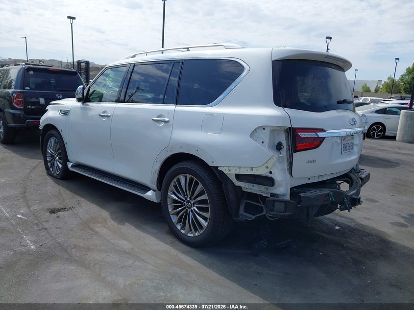 Vin: jn8az2bc5m9475856, lot: 46172939, infiniti qx80 sensory awd 20213