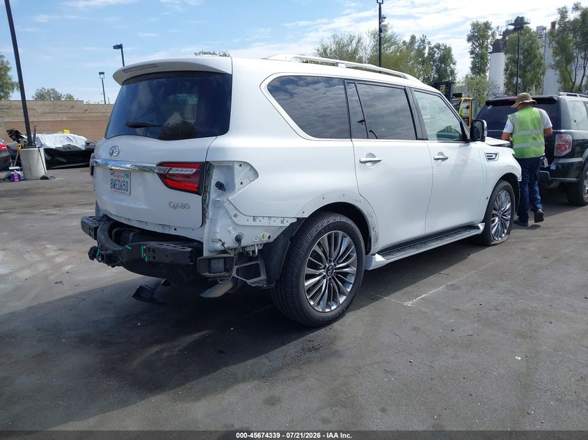 Vin: jn8az2bc5m9475856, lot: 46172939, infiniti qx80 sensory awd 20214