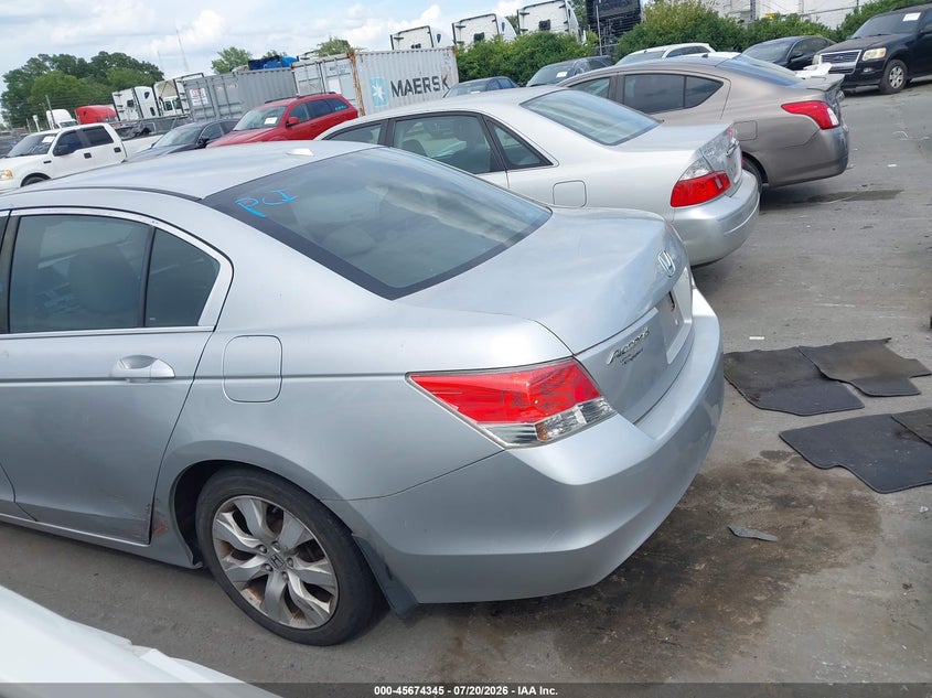 2010 Honda Accord 2.4 Ex-L VIN: 1HGCP2F86AA143792 Lot: 45674345