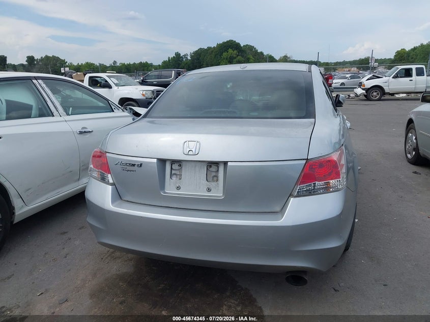 2010 Honda Accord 2.4 Ex-L VIN: 1HGCP2F86AA143792 Lot: 45674345