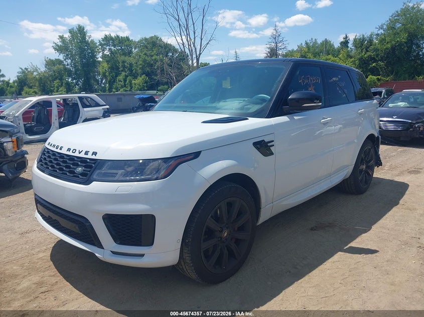 Vin: salwr2re3ka853461, lot: 46172957, land rover range rover sport supercharged dynamic 20192