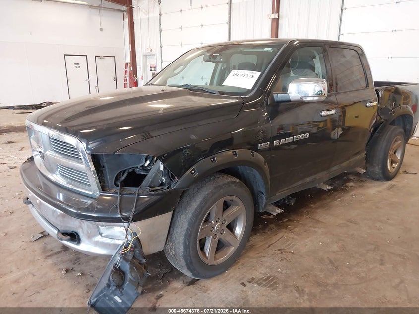Vin: 1c6rd7lt4cs263649, lot: 46172979, ram 1500 big horn 20122