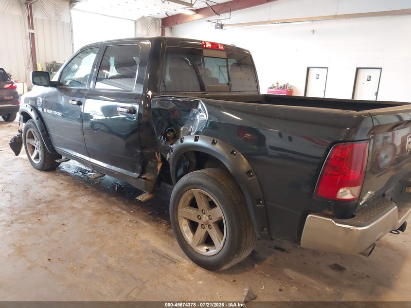 Vin: 1c6rd7lt4cs263649, lot: 46172979, ram 1500 big horn 20123