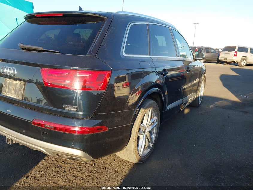 Vin: wa1vaaf77jd010297, lot: 46172998, audi q7 3.0t premium 20184