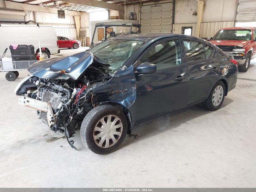 Vin: 3n1cn7ap3hl851150, lot: 46173008, nissan versa 1.6 s+ 20172