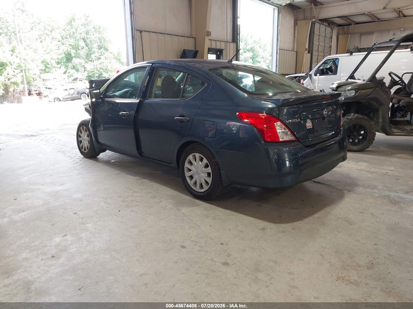Vin: 3n1cn7ap3hl851150, lot: 46173008, nissan versa 1.6 s+ 20173