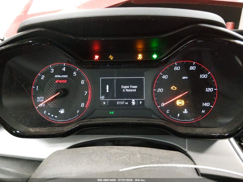 2026 Chevrolet Trax Fwd 1Rs VIN: KL77LGEP3TC046331 Lot: 45674409