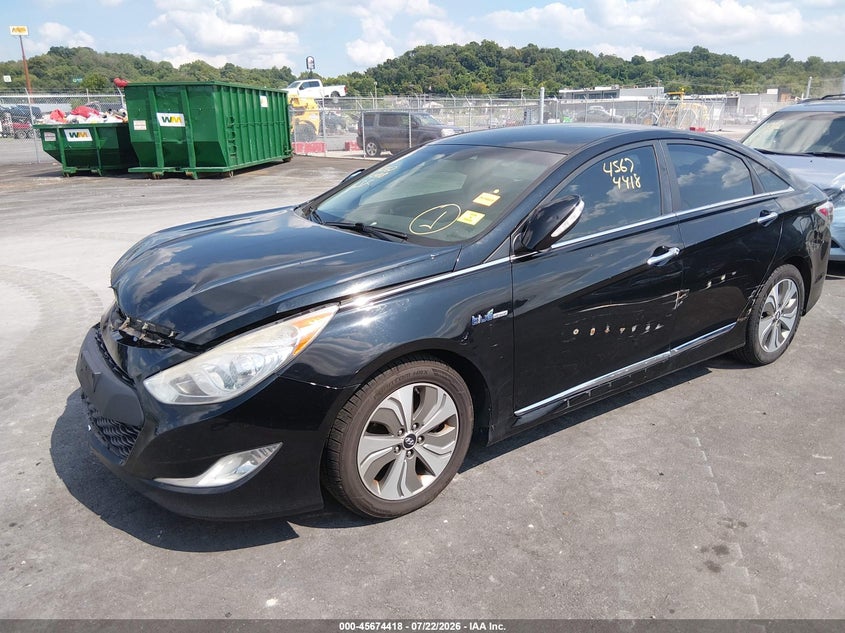 2013 Hyundai Sonata, Front End, IAAI, VIN KMHEC4A45DA090375 — photo 2