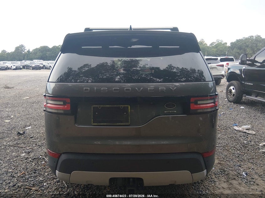 2017 Land Rover Discovery Hse VIN: SALRRBBV5HA005680 Lot: 45674423
