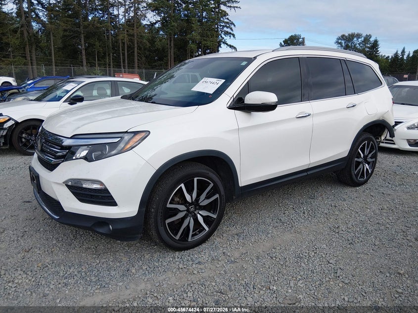 Vin: 5fnyf6h92hb062763, lot: 46173024, honda pilot touring 20172