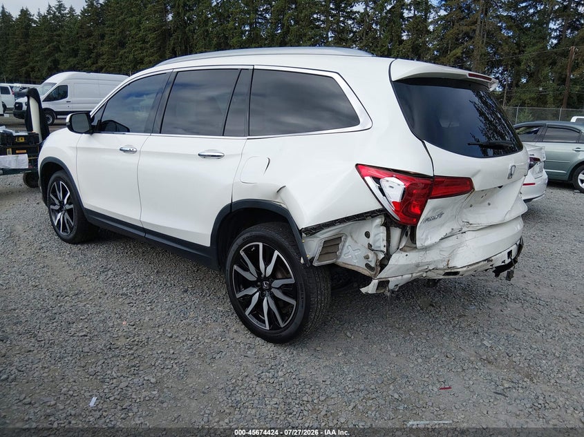 Vin: 5fnyf6h92hb062763, lot: 46173024, honda pilot touring 20173