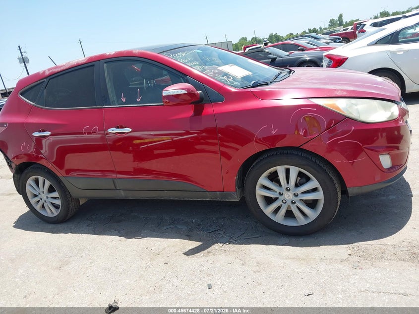 2013 Hyundai Tucson Limited VIN: KM8JU3AC3DU738923 Lot: 45674428