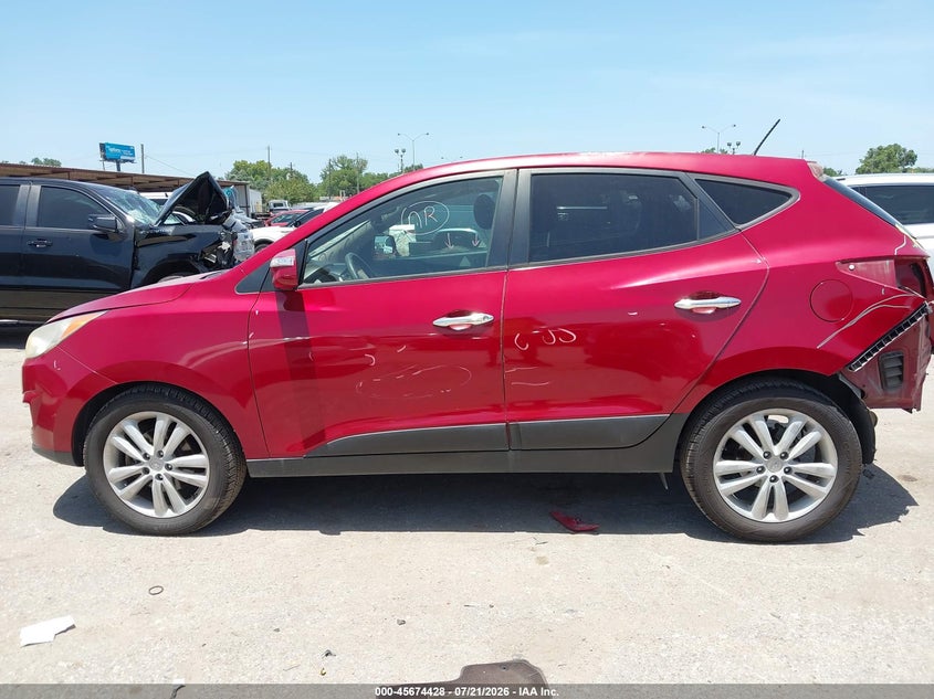 2013 Hyundai Tucson Limited VIN: KM8JU3AC3DU738923 Lot: 45674428
