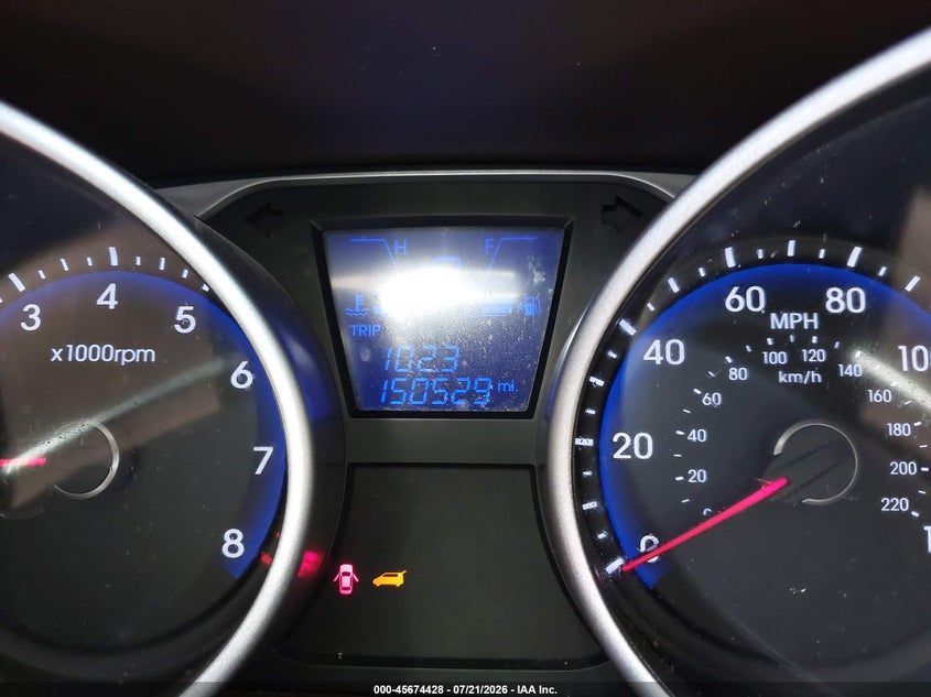 2013 Hyundai Tucson Limited VIN: KM8JU3AC3DU738923 Lot: 45674428
