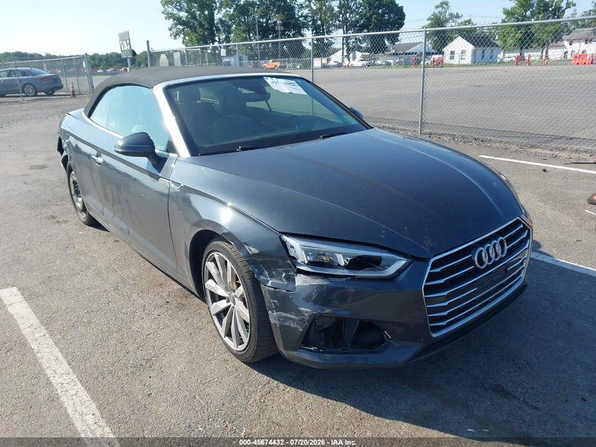 2018 Audi A5 2.0T Premium VIN: WAUYNGF55JN015806 Lot: 45674432